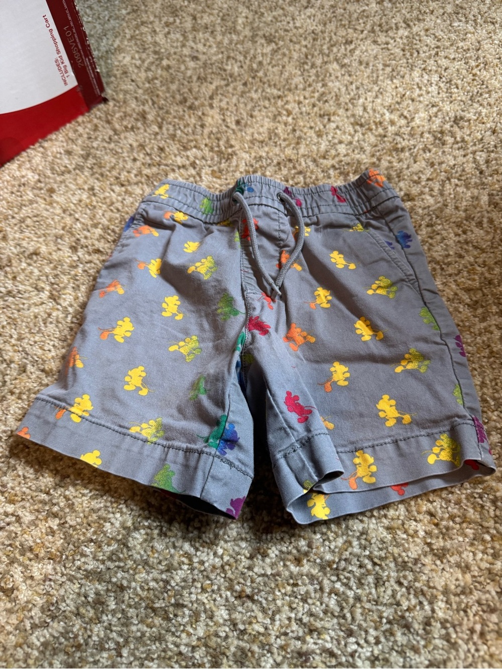 GAP DISNEY Rainbow Mickey 3T Shorts